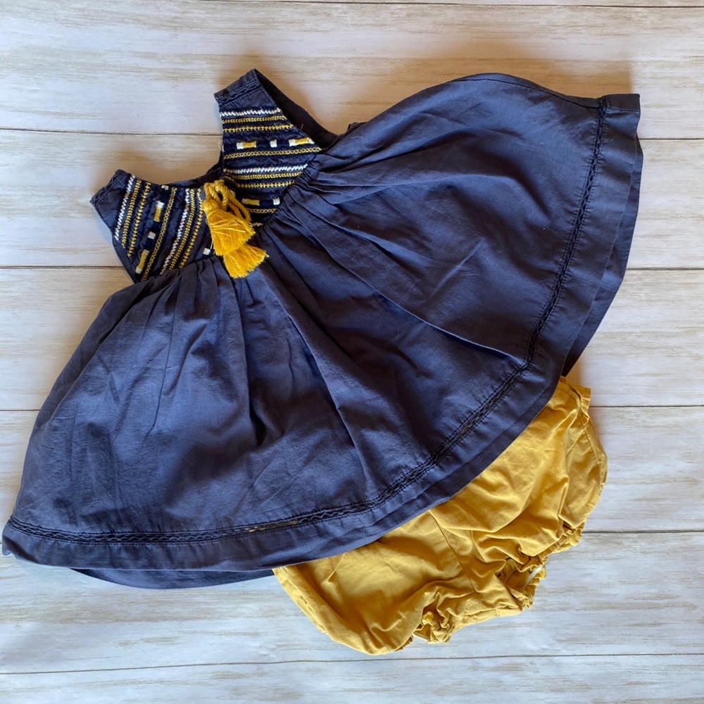 ARTISAN Boho Embroidered Two Piece Outfit